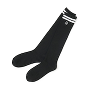 ラインリブハイソックス