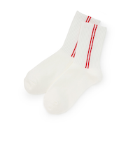 サイドラインクルーソックス