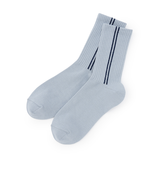 サイドラインクルーソックス