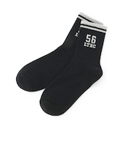 【LTXC】ナンバーラメクルーソックス