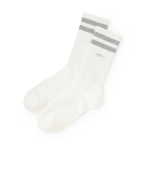 【LTXC】ミドル丈ラインソックス