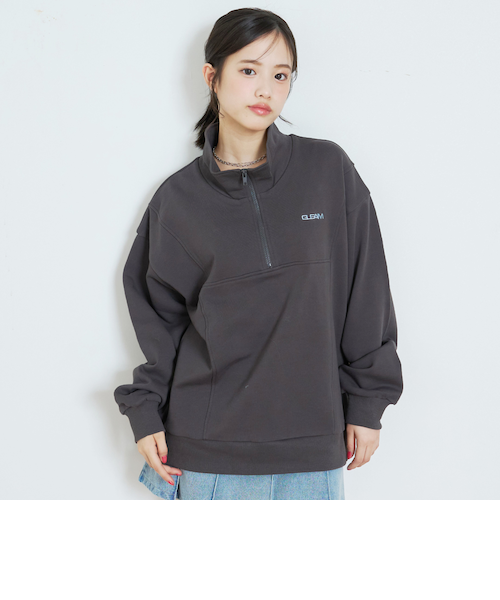 LTXC/綿100％】ハーフZIPプルオーバー｜ラブトキシックの通販｜&mall