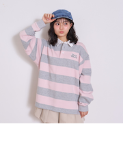 【綿100%】ルーズラガー裏毛プルオーバー