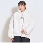 ビッグパフキルティングブルゾン