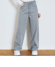 オシャ映えストーンデニムパンツ