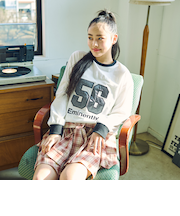 【LTXC/綿100%】ナンバーアップリ長袖T