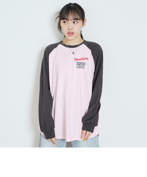 【7days】ラグランチュニックTシャツT