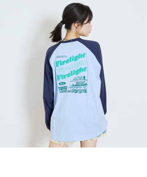 【7days】ラグランチュニックTシャツT