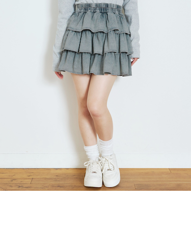 アソートティアードフリルスカート