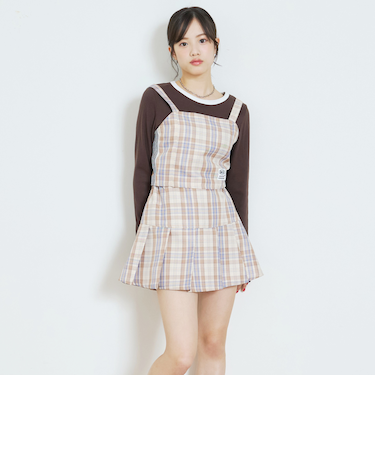 【7days】サイドラインキャミセツトアップ