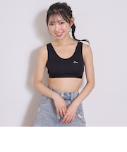 メッシュハーフトップ