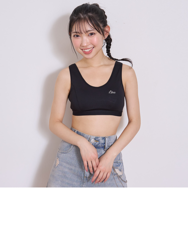 メッシュハーフトップ