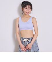 メッシュハーフトップ