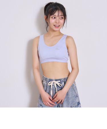 メッシュハーフトップ