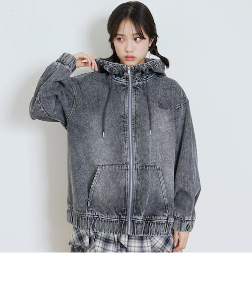 LTXC】【セット可】デニムパーカー｜ラブトキシックの通販｜&mall