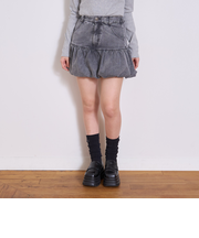 【LTXC】デニムバルーンスカート