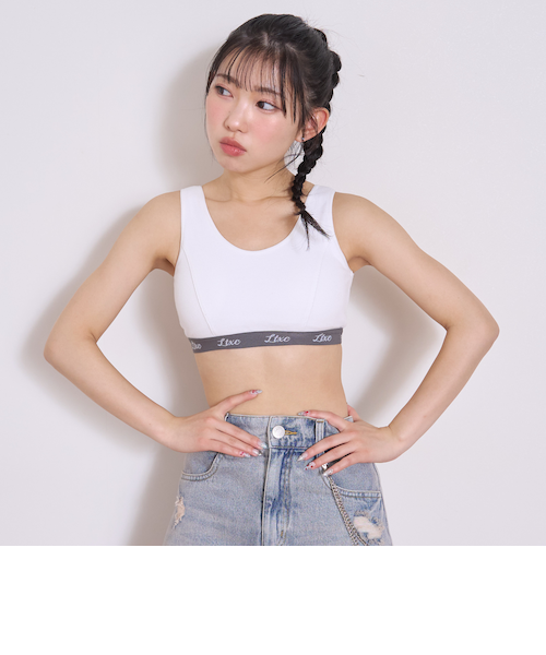 LTXC】タンク型ハーフトップ｜ラブトキシックの通販｜&mall（アンド