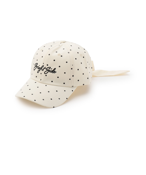 バック映えリボンキャップ