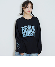 【GOODPRICE】【LTXC/綿100%】ビックロゴカラー長袖T