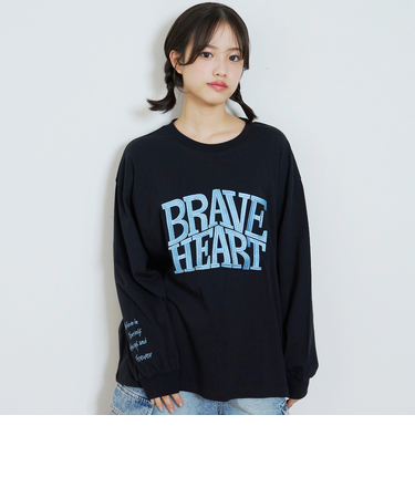 【GOODPRICE】【LTXC/綿100%】ビックロゴカラー長袖T