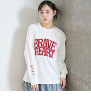 【GOODPRICE】【LTXC/綿100%】ビックロゴカラー長袖T