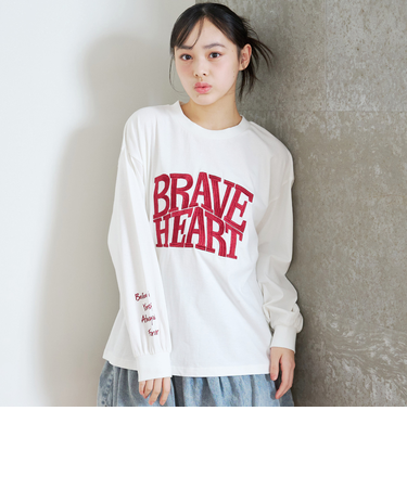 【GOODPRICE】【LTXC/綿100%】ビックロゴカラー長袖T