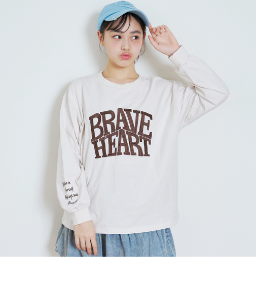 【GOODPRICE】【LTXC/綿100%】ビックロゴカラー長袖T