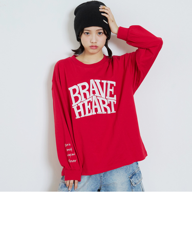 【GOODPRICE】【LTXC/綿100%】ビックロゴカラー長袖T