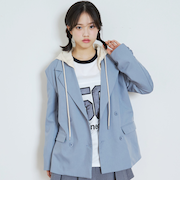 フードつきジャケット