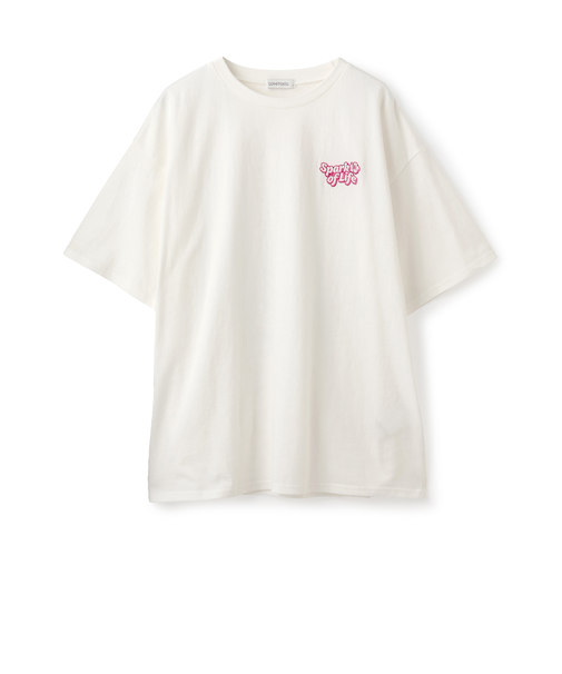 【綿100%】バックフォトルーズ半袖T