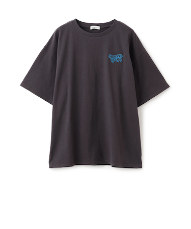 【綿100%】バックフォトルーズ半袖T