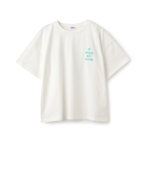 【GOODPRICE】【LTXC/綿100%】発泡バックハートロゴ半袖T