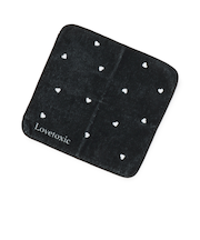 ハート総柄ハンドタオル