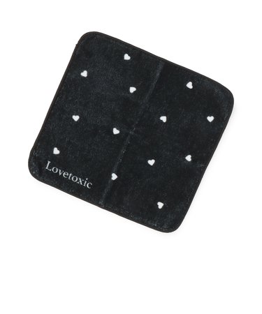 ハート総柄ハンドタオル