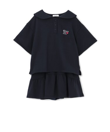 【吸水速乾】セーラーポロセットアップ