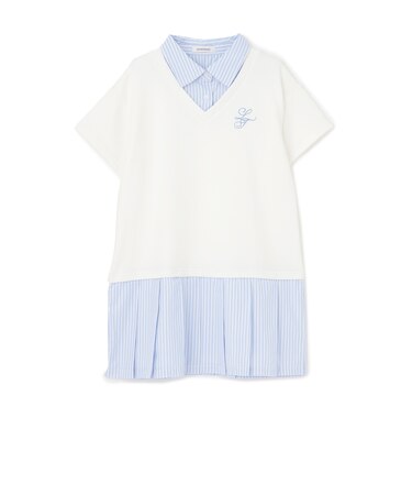 レイヤード風ワンピース