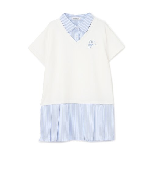 レイヤード風ワンピース