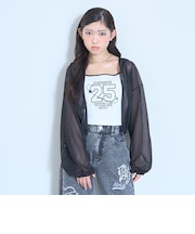 【LTXC/抗菌防臭】キャミつきメッシュパーカー