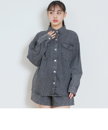 【LTXC】デニムシャツセット