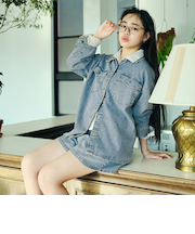 【LTXC】デニムシャツセット