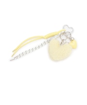 ラメファーハートチャーム