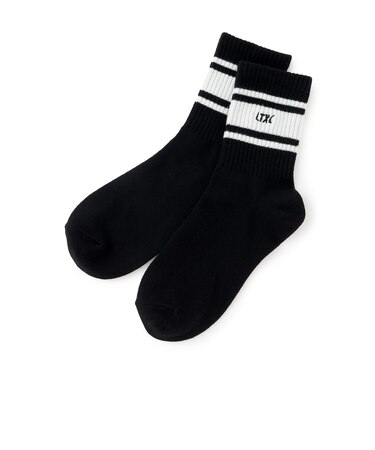 【LTXC】マルチラインクルーソックス