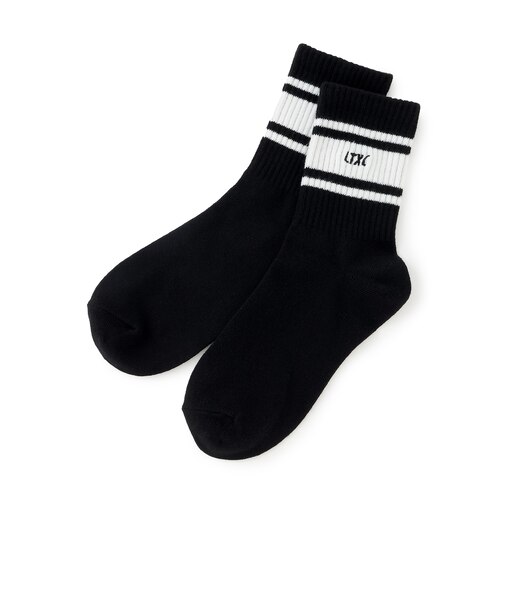 【LTXC】マルチラインクルーソックス