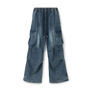 【LTXC/速乾/ストレッチ】デニムカーゴパンツ