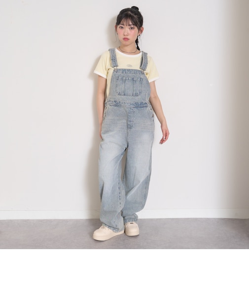 【BS】デニムオーバーオール