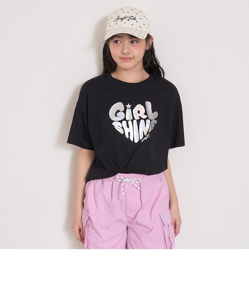 【7days/綿100%/GOODPRICE】シルバーロゴTシャツ