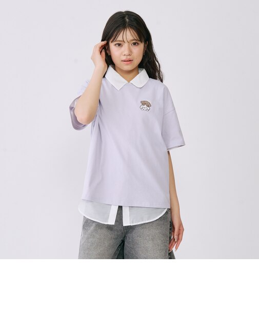 【綿100%】アニマルフレンズ4カットモチーフ半T