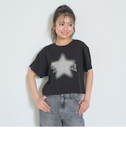 【LTXC/綿100%】スターモチーフスプレー半T