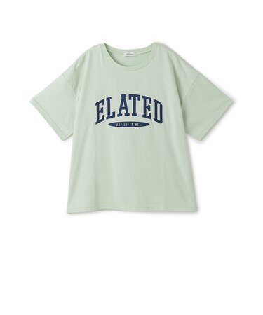 【LTXC/綿100%】カレッジアップリロゴ半T