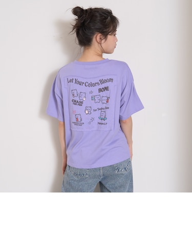 【7days】【GOODPRICE】クマモチーフ半袖Tシャツ